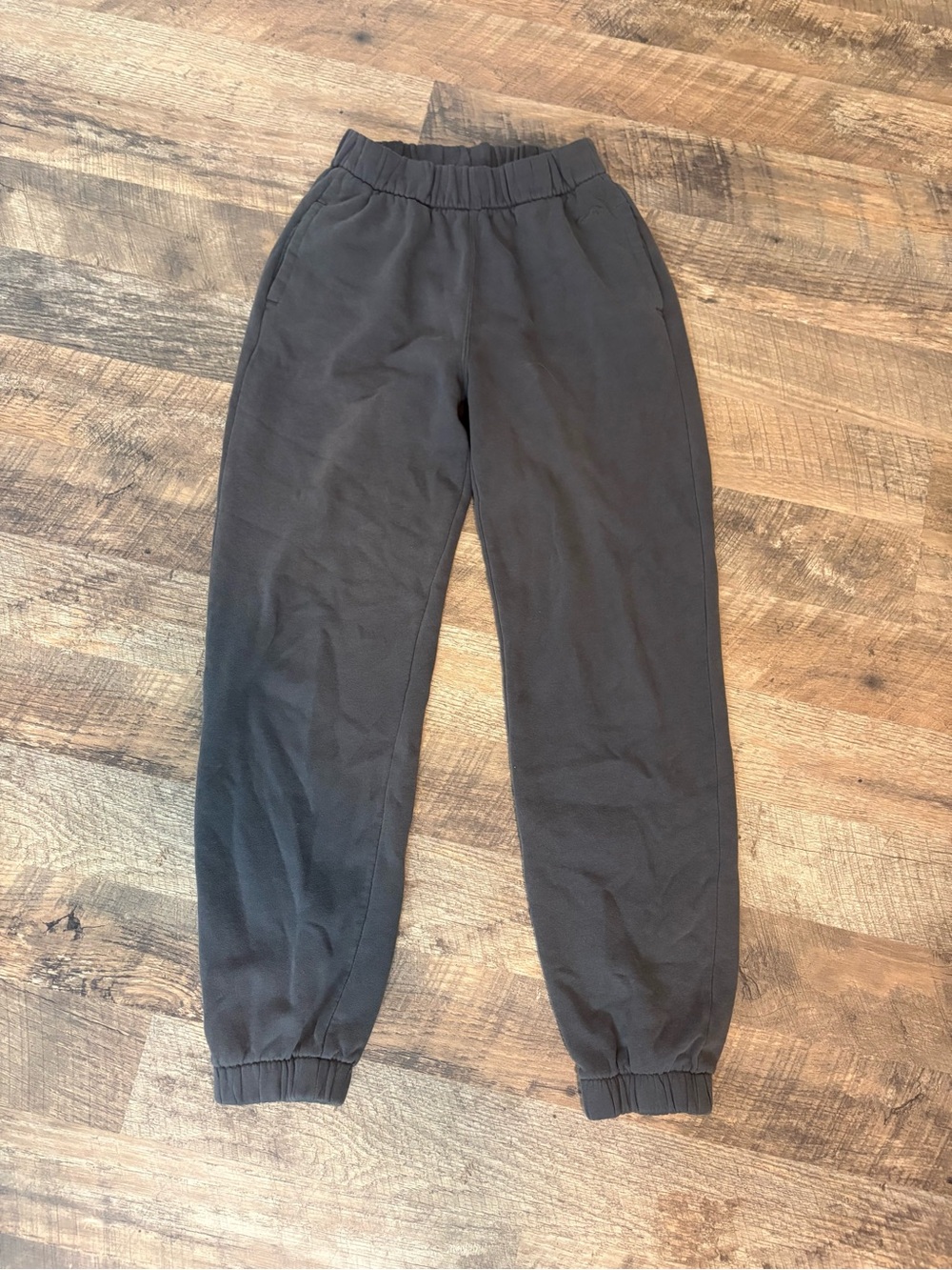 Hollister Dark Grey Elastic Waist Sweat Pants